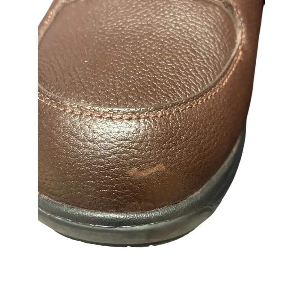 Dunham Windsor Brown Leather Lace-Up Comfort Oxford Shoes Men’s Size 17
